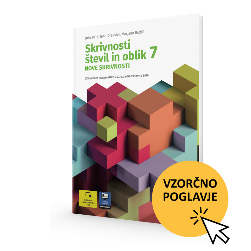 Skrivnosti števil in oblik 9. Nove skrivnosti, samostojni delovni zvezek (naslovnica)