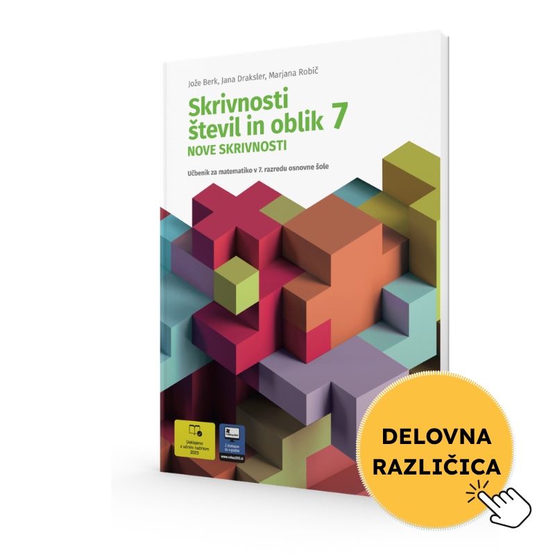 Skrivnosti števil in oblik 9. Nove skrivnosti, samostojni delovni zvezek (naslovnica)